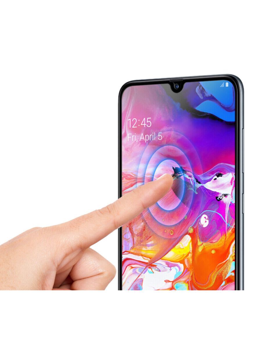 Foto 3 pulgar | Mica Protectora de Pantalla Spigen para Galaxy A70,