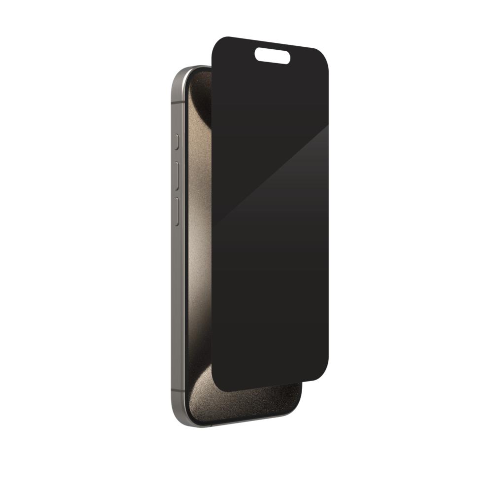 Foto 5 pulgar | Mica de Privacidad Zagg para iPhone 15 Pro