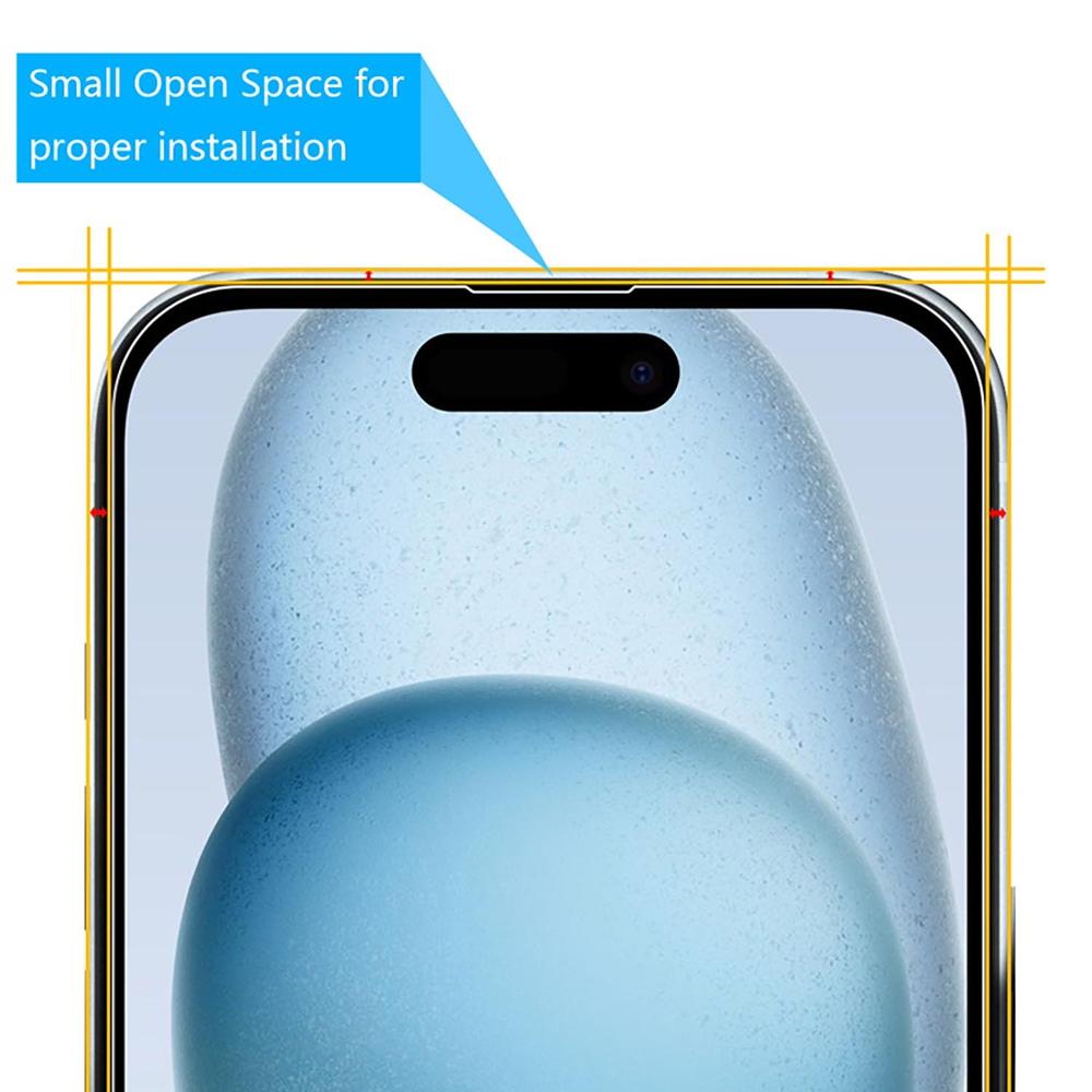 Foto 4 pulgar | Cristal Templado Mybat para iPhone 15