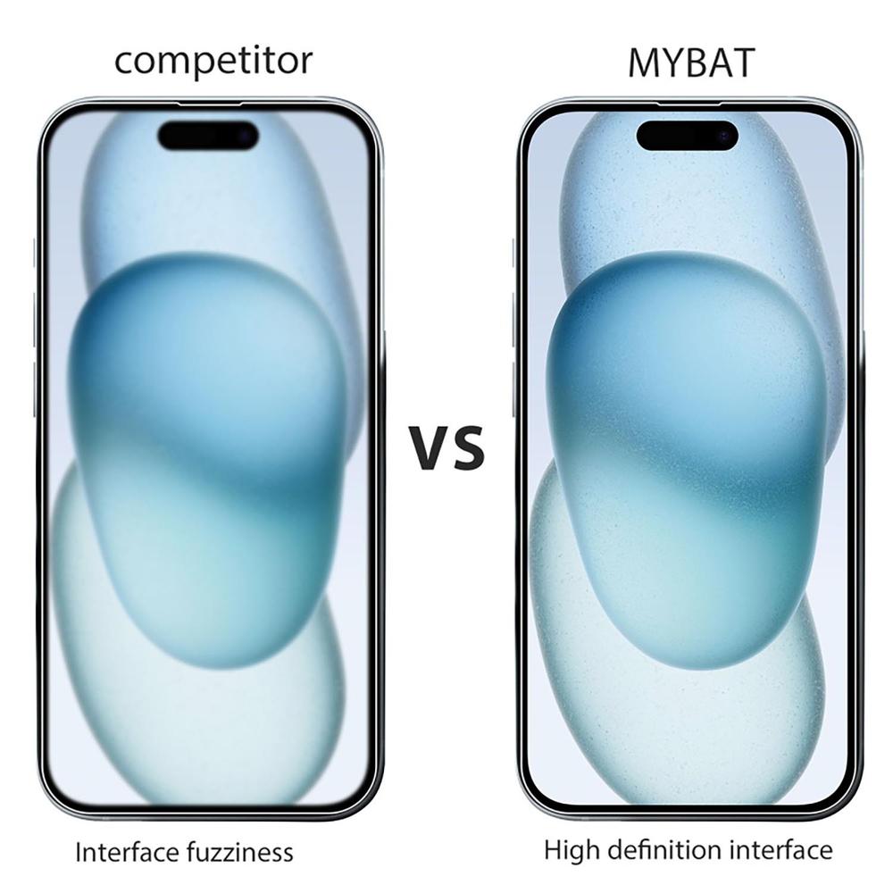 Foto 5 | Cristal Templado Mybat para iPhone 15