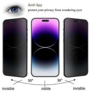 Foto 4 | Mica Vidrio Privacidad Mybat para iPhone 15 Pro Max