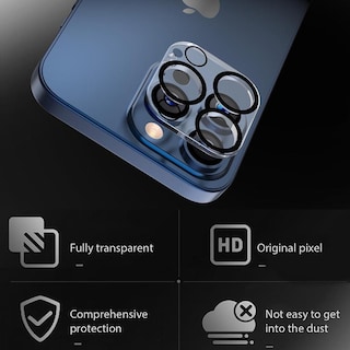 Foto 4 | Mica Vidrio Mybat Para Iphone 15 Pro Y 15 Pro Max Protectora De Camara
