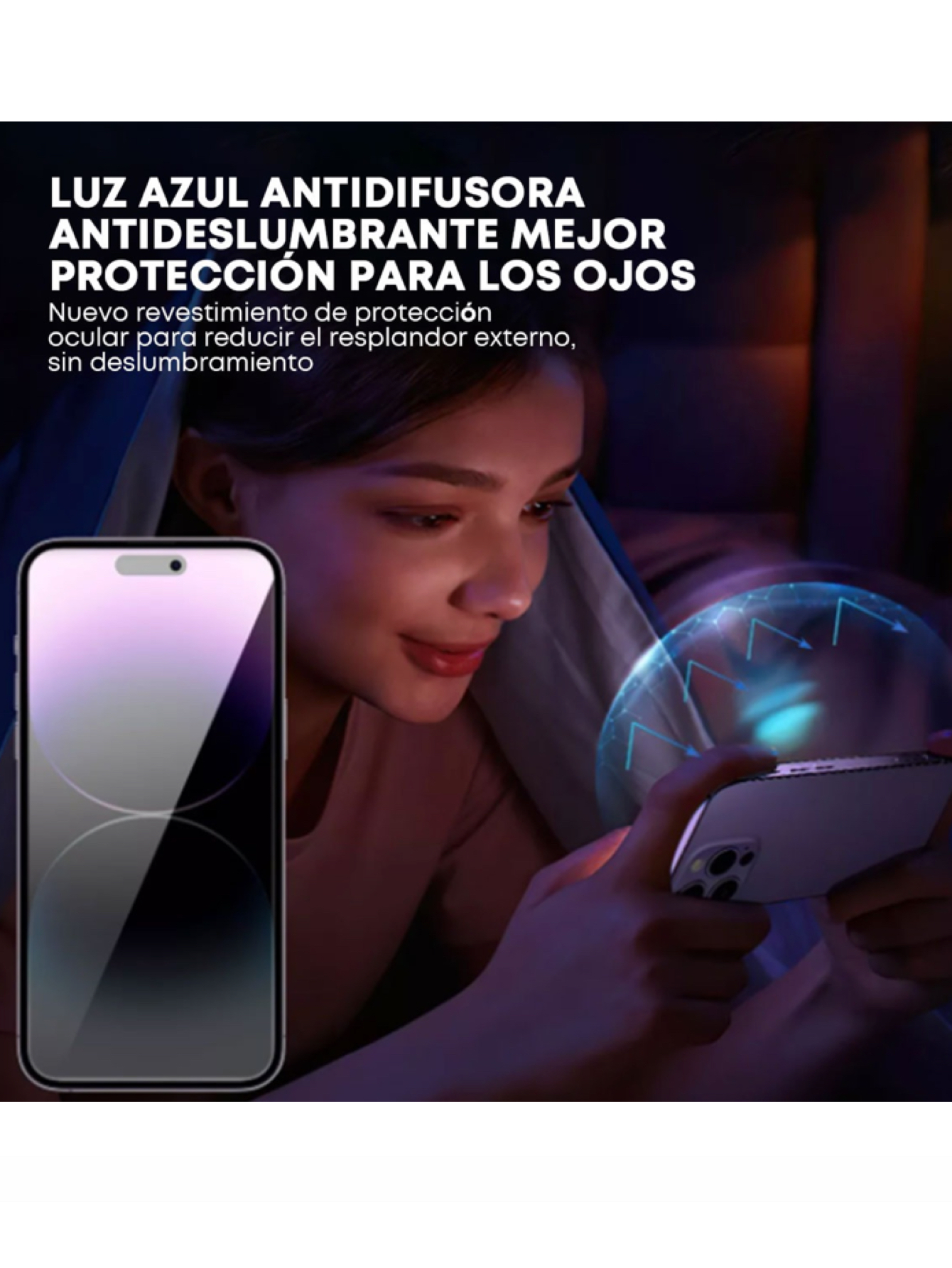Foto 5 pulgar | Mica Privacidad Cristal Templado 9d Oem para iPhone 15 2 Piezas