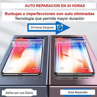 Foto 3 | Protector de Pantalla de Hidrogel para iPhone XR Pack 3 Piezas - Venta Internacional