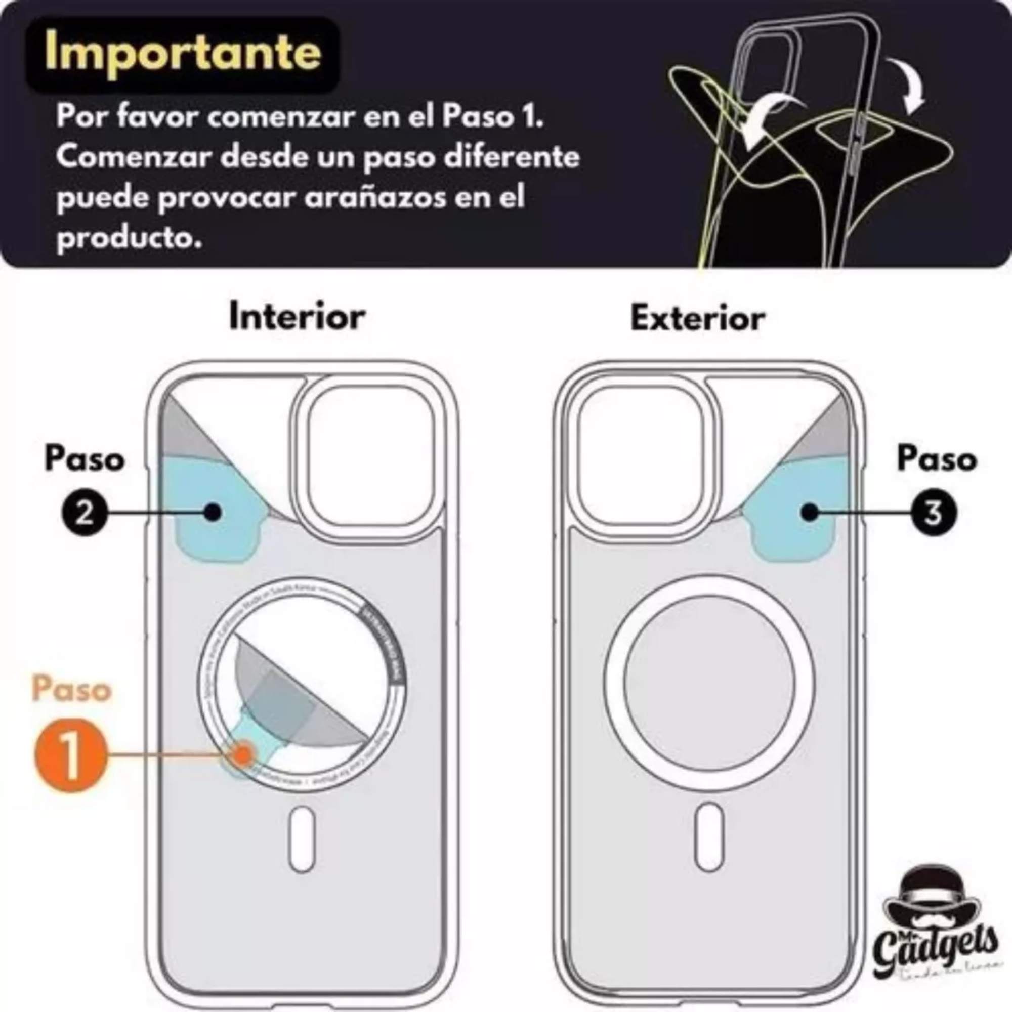 Foto 8 pulgar | Kit Funda + Mica Pantalla + Mica Cámara Para Iphone 15  Magsafe, Mica Vidrio Templado Para Iphone 15