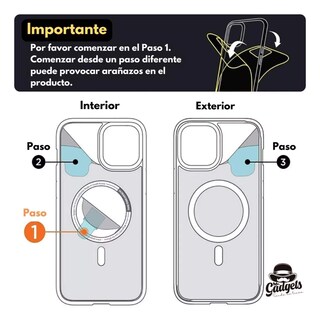 Foto 8 | Kit Funda + Mica Pantalla + Mica Cámara Para Iphone 11 Promagsafe, Mica Vidrio Templado Para Iphone 11 Pro