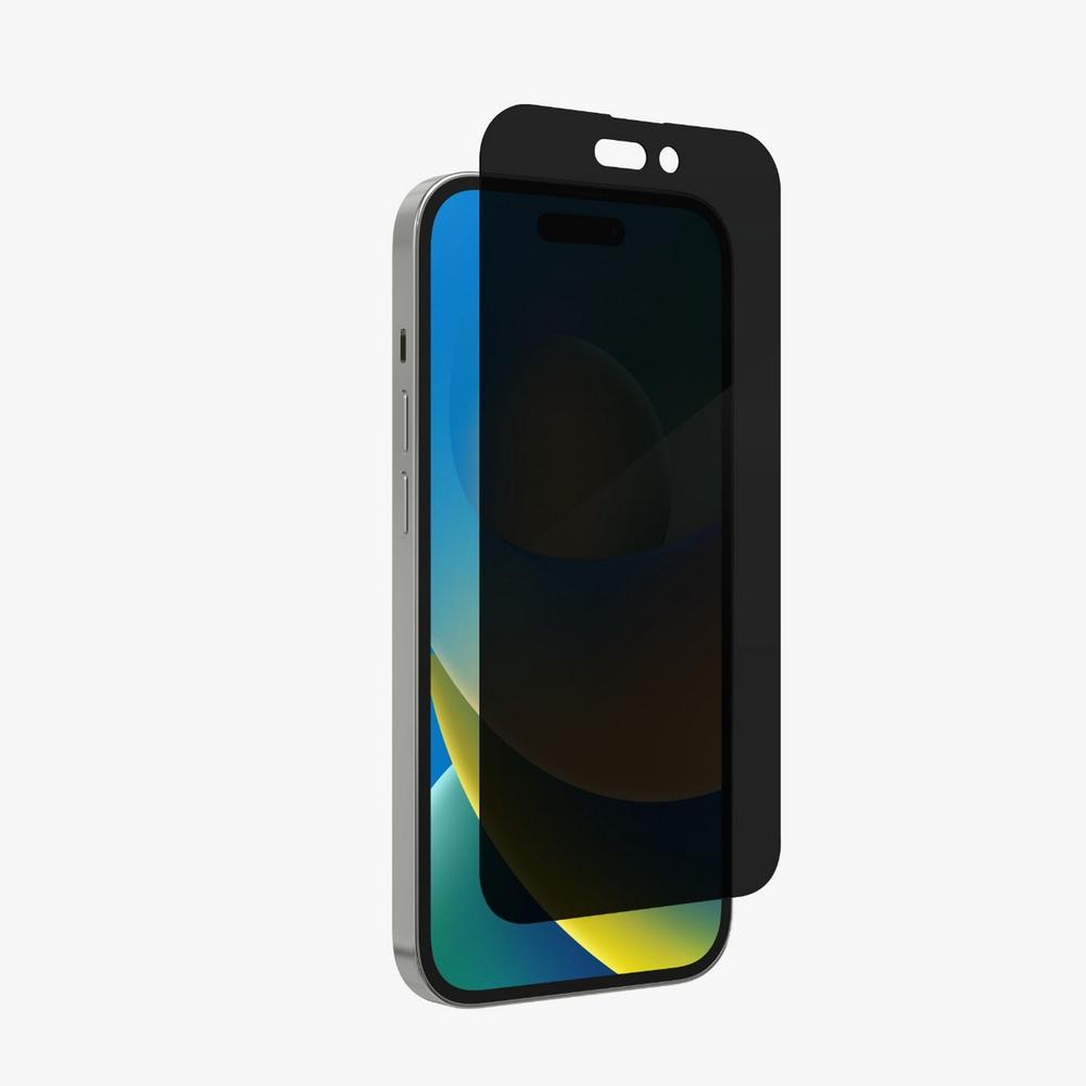 Foto 3 pulgar | Mica InvisibleShield color Gris para iPhone 14 Pro