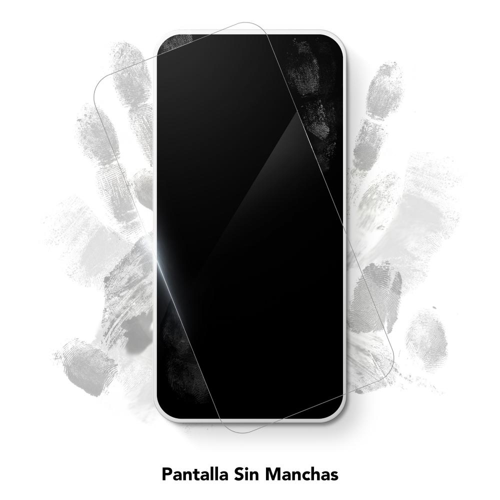 Foto 7 pulgar | Mica InvisibleShield color Gris para iPhone 14 Pro