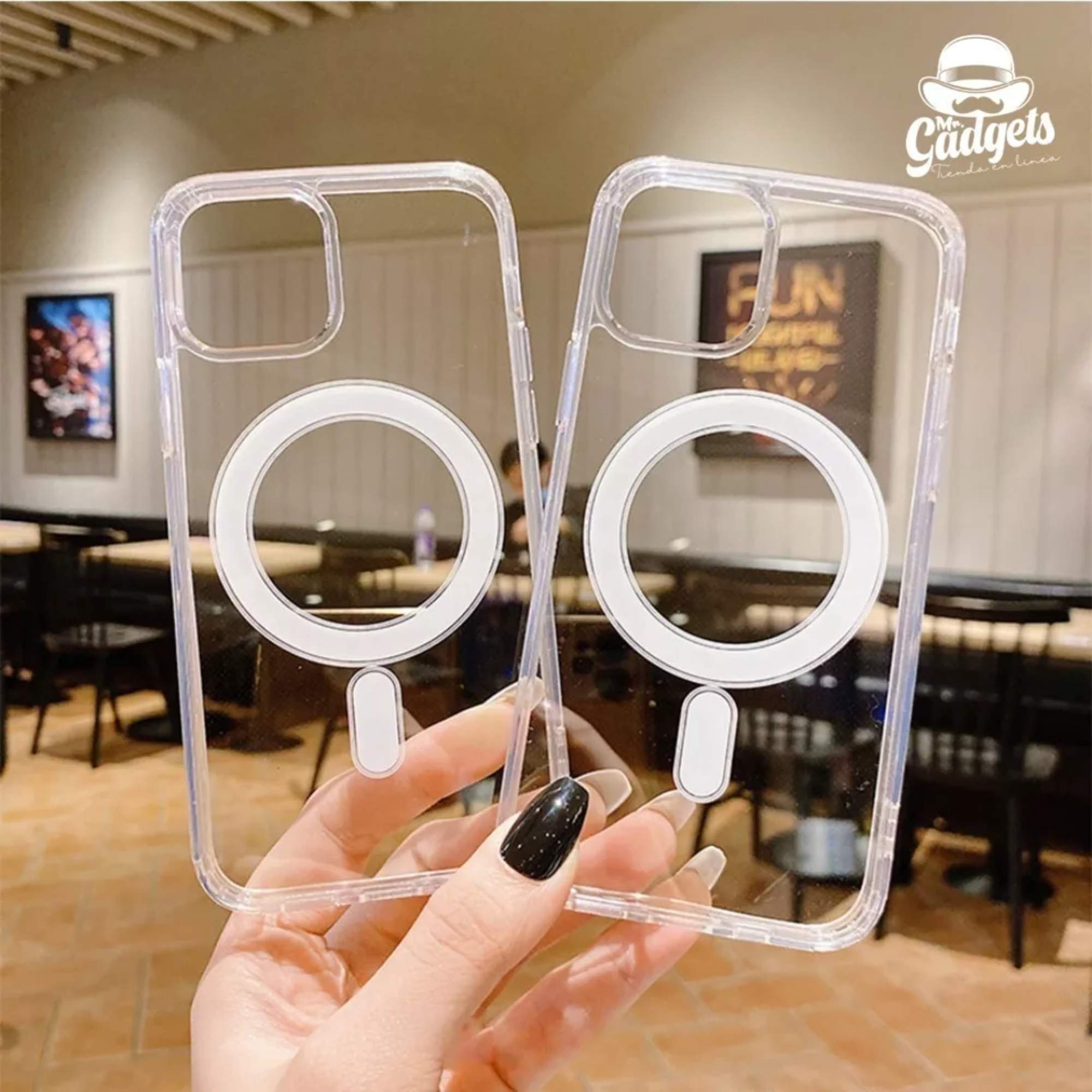 Foto 7 pulgar | Kit Funda + Mica Pantalla + Mica Cámara Para Iphone 12 Pro Magsafe, Mica Vidrio Templado Para Iphone 12 Pro