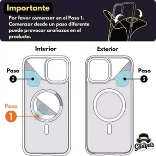Foto 7 | Kit Funda + Mica Pantalla + Mica Cámara Para Iphone 15 Pro Max Magsafe, Mica Vidrio Templado Para Iphone 15 Pro Max