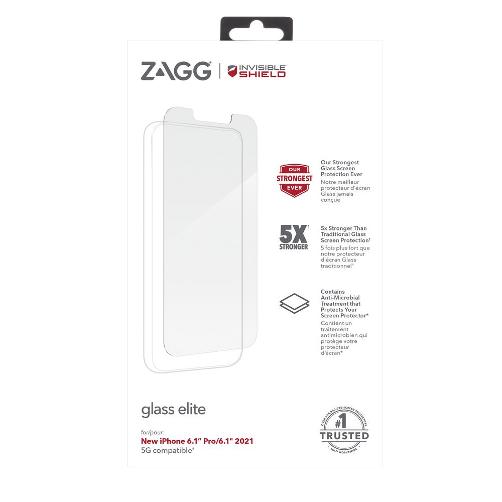 Foto 3 pulgar | Protector de pantalla Zagg para iPhone 13 Transparente