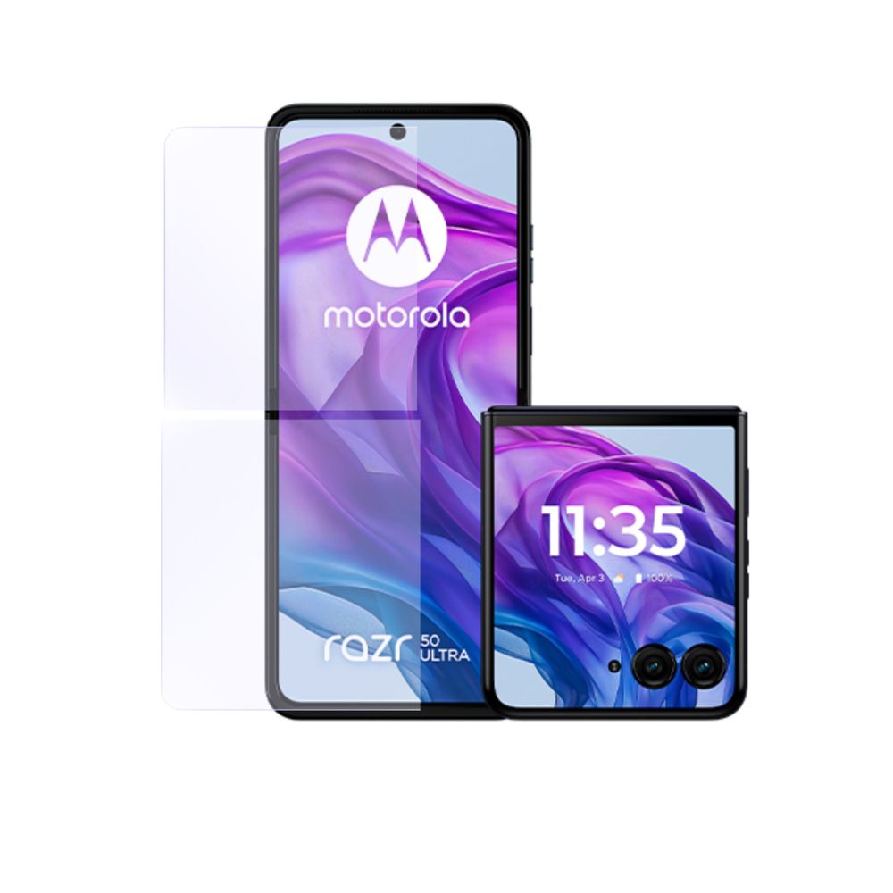 Mica Hidrogel Matte para Moto Razr 50 Ultra 2 Piezas