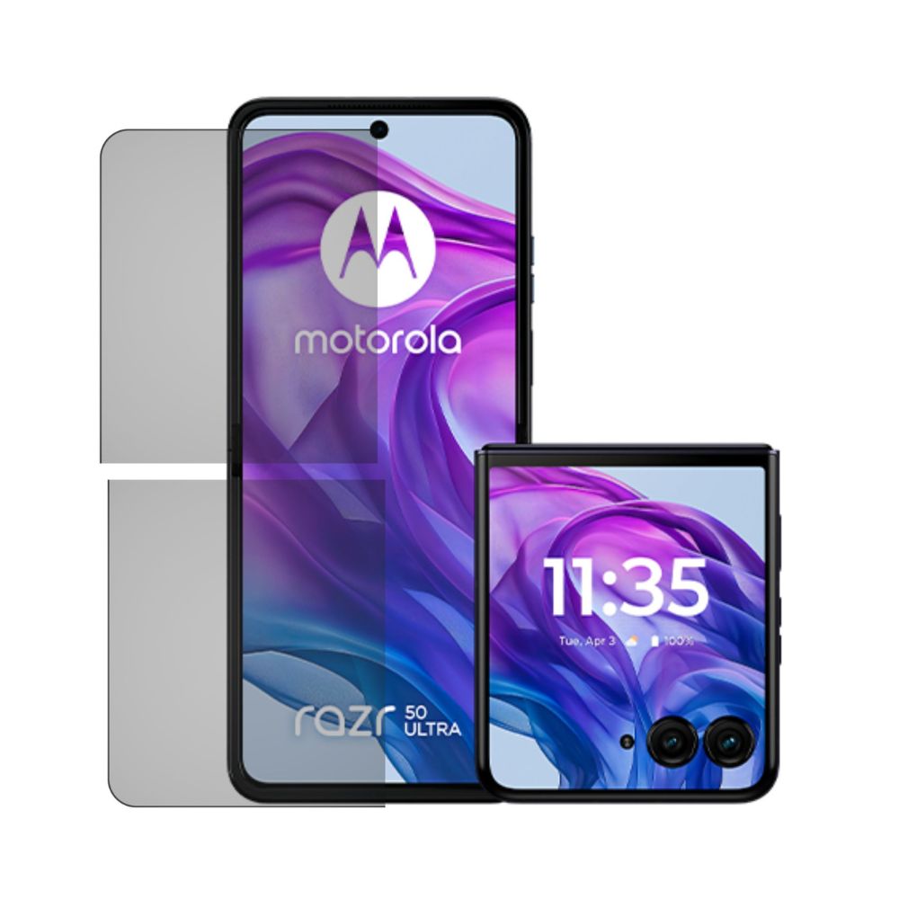 Mica Hidrogel para Moto Razr 50 Ultra 2 Piezas