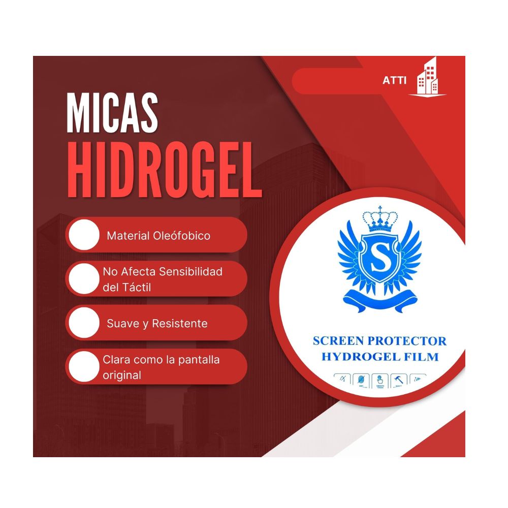 Foto 9 pulgar | Mica Hidrogel Atti Blue Light de la Pantalla para Redmi A3