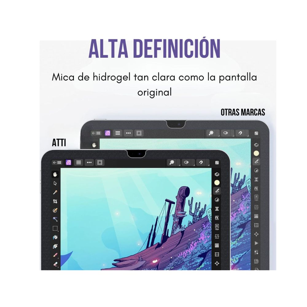Foto 4 | Mica Hidrogel Atti Blue Light de la Pantalla para Realme C67