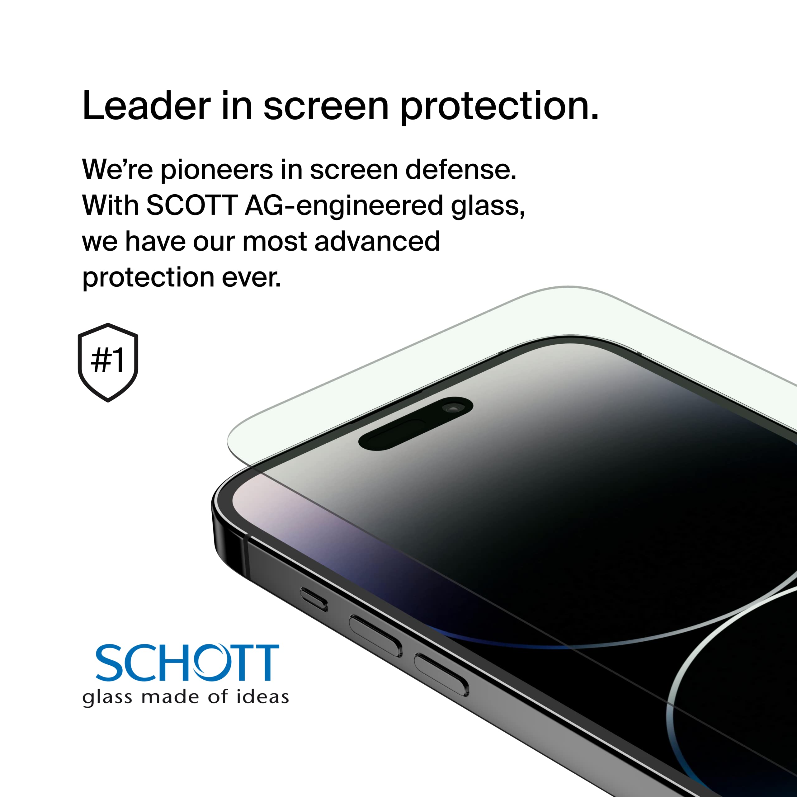 Foto 4 pulgar | Protector De Pantalla Belkin Screenforce™ Ultraglass Para Iphone 14 Pro Max - Venta Internacional.