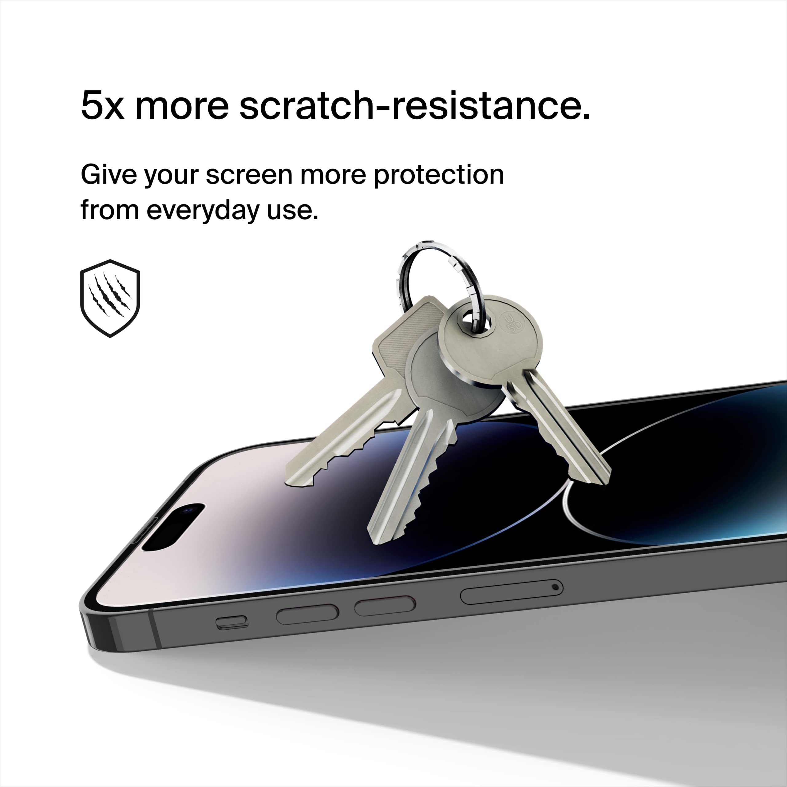 Foto 5 pulgar | Protector De Pantalla Belkin Screenforce™ Ultraglass Para Iphone 14 Pro Max - Venta Internacional.