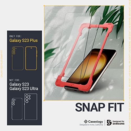 Foto 5 pulgar | Protector De Pantalla Caseology Snap Fit Clear Para Samsung Galaxy - Venta Internacional.