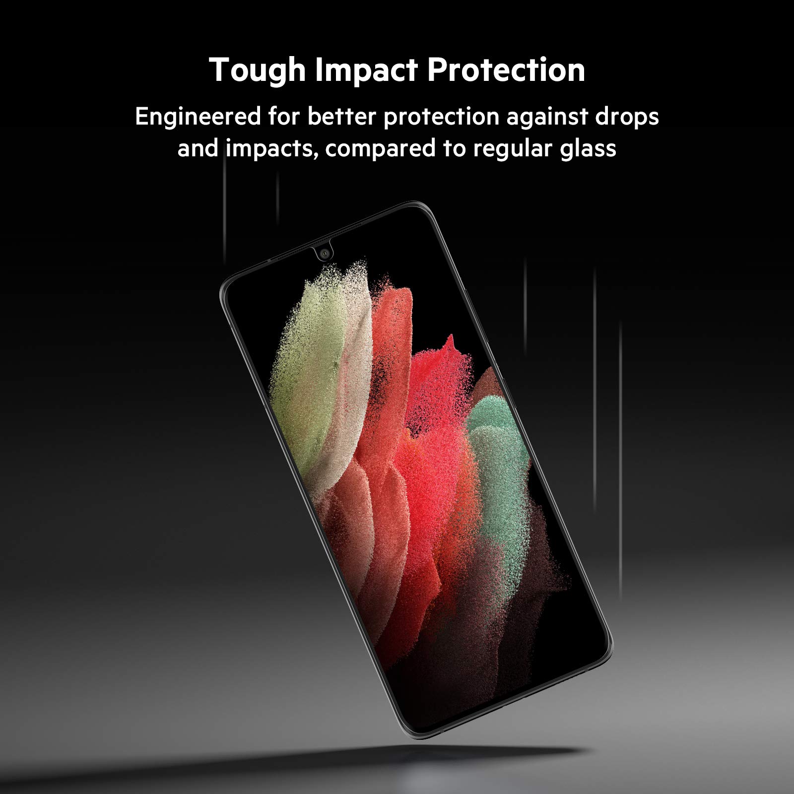 Foto 4 pulgar | Protector De Pantalla Belkin Screenforce Tempered Curve Para Galaxy S21 Ultra - Venta Internacional.