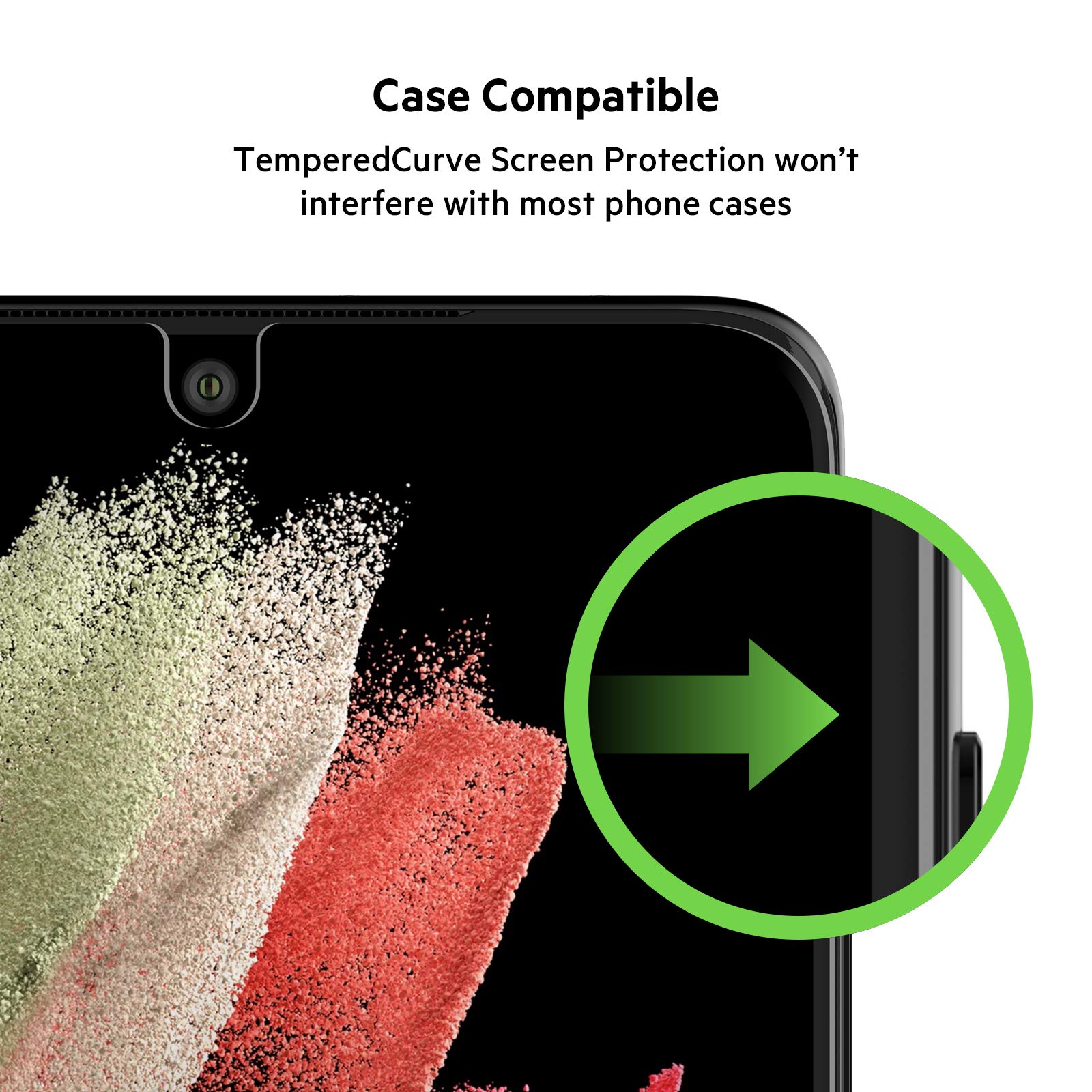 Foto 6 pulgar | Protector De Pantalla Belkin Screenforce Tempered Curve Para Galaxy S21 Ultra - Venta Internacional.