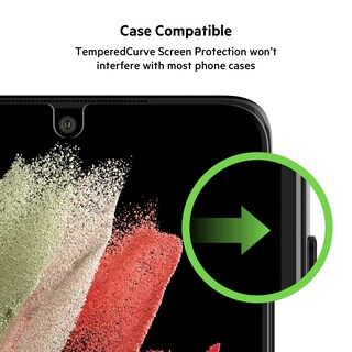 Foto 5 | Protector De Pantalla Belkin Screenforce Tempered Curve Para Galaxy S21 Ultra - Venta Internacional.