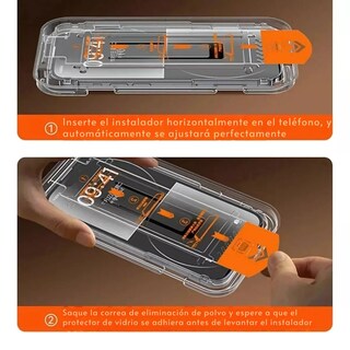 Foto 3 | Mica Cristal Templado Premium Para Iphone Fácil Instalación Iphone 15 Pro Max