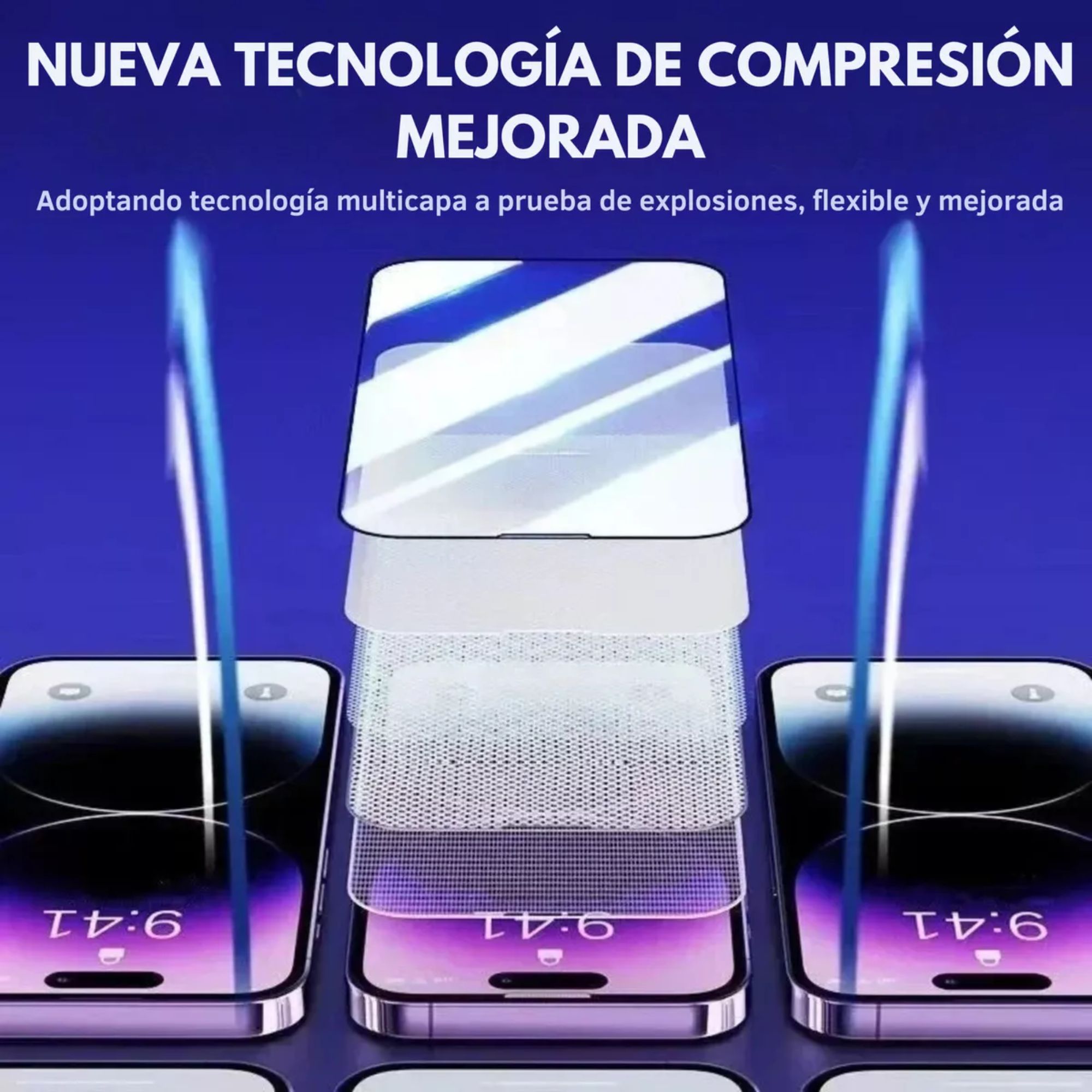 Foto 7 pulgar | Mica Cristal Templado Premium Para Iphone Fácil Instalación Iphone 15 Pro Max