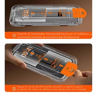 Foto 3 | Mica Cristal Templado Premium Para Iphone Fácil Instalación Iphone 16 Pro