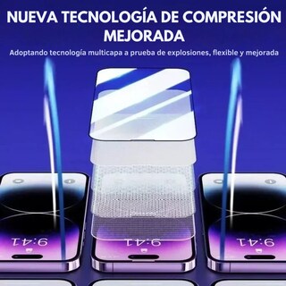 Foto 6 | Mica Cristal Templado Premium Para Iphone Fácil Instalación Iphone 16 Pro Max