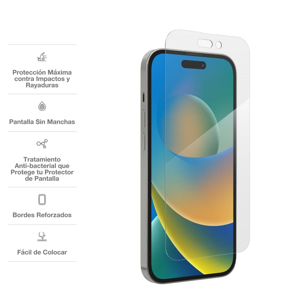 Foto 3 pulgar | Mica Invisibleshield Glass Elite Para Iphone 14 Pro