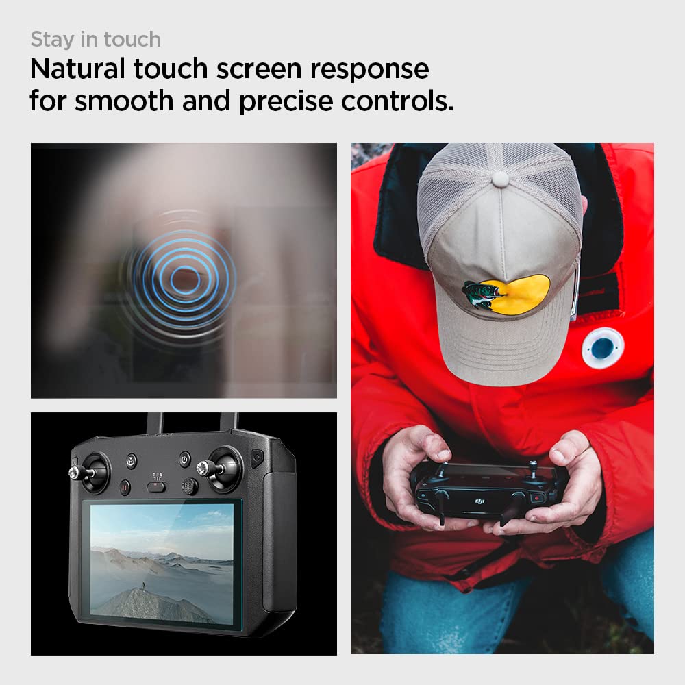 Foto 7 pulgar | Protector De Pantalla Spigen Glas.tr Slim Para Dji Rc Pro/smart Controller - Venta Internacional.