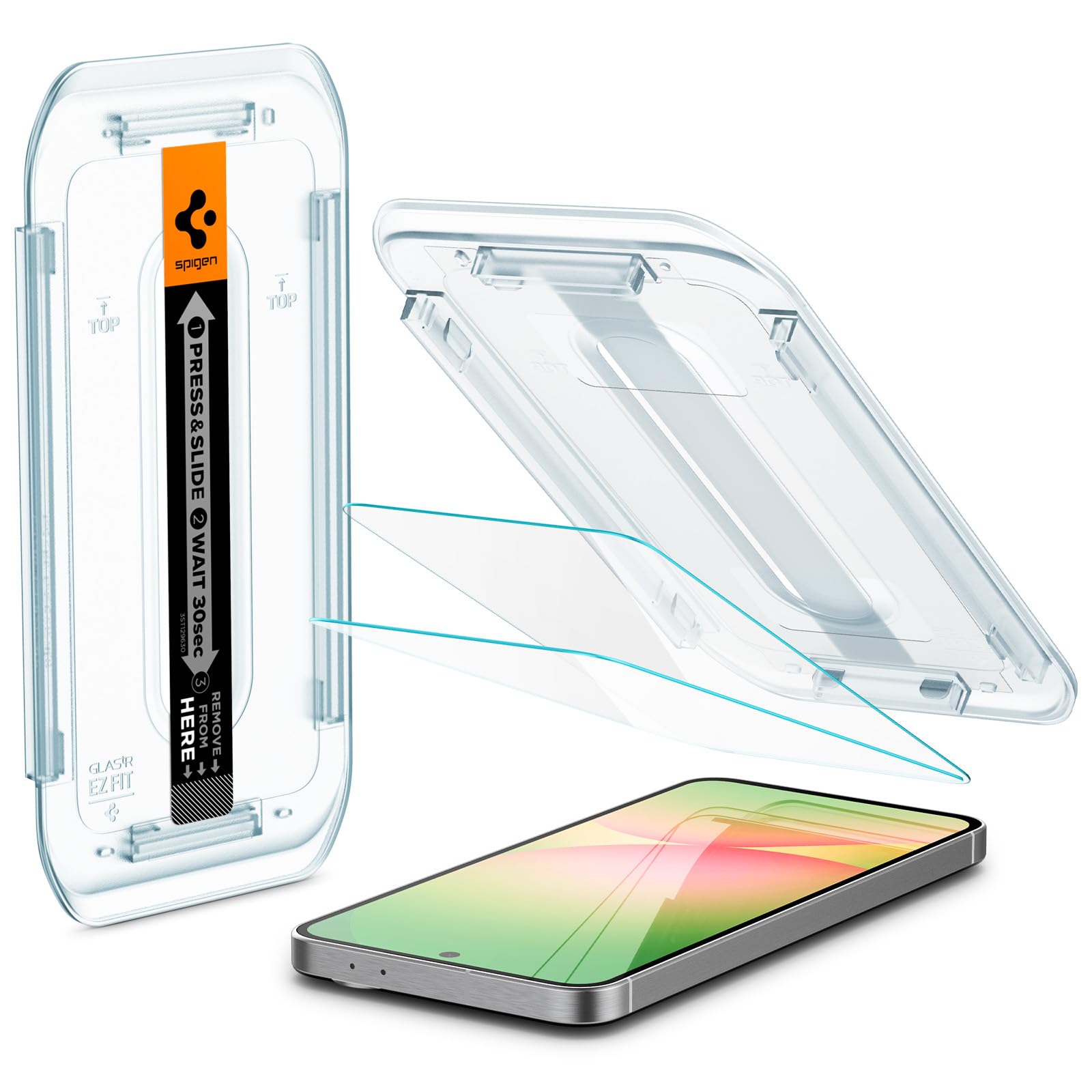 Foto 2 pulgar | Protector De Pantalla Spigen Glastar Ez Fit Galaxy A56 5g/s24 Fe - Venta Internacional.