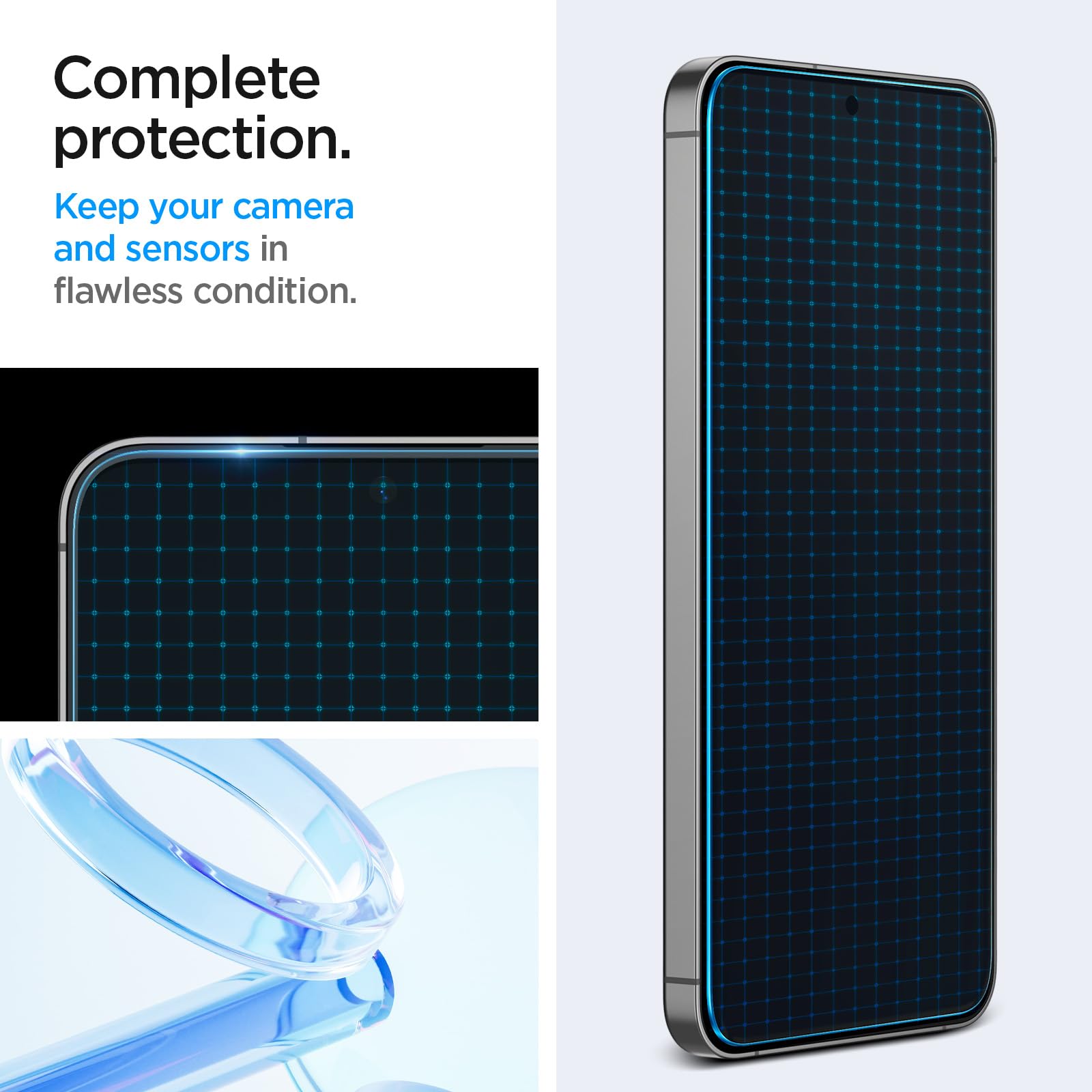 Foto 6 pulgar | Protector De Pantalla Spigen Glastar Ez Fit Galaxy A56 5g/s24 Fe - Venta Internacional.