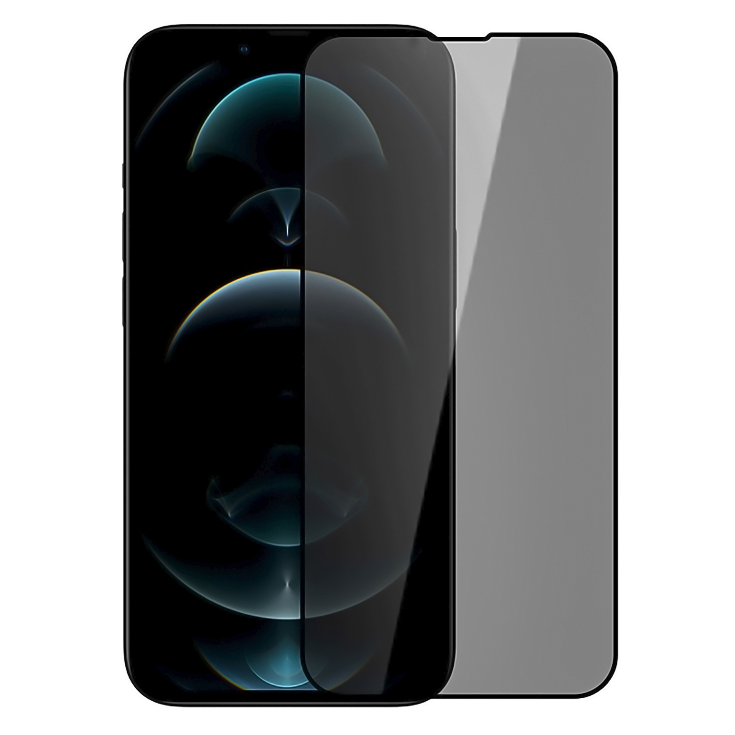 Foto 2 | Película De Vidrio Antiespía Mica Para Iphone 13 De Cobertura Total - Venta Internacional.