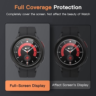 Foto 2 | Protector De Pantalla Jetech Para Samsung Galaxy Watch 5 Pro De 45 Mm - Venta Internacional.