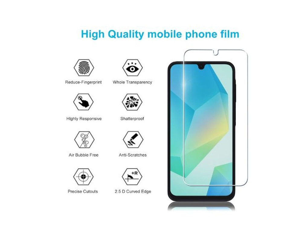Foto 3 pulgar | Teknet Protector Pantalla Para Samsung Galaxy A16 5g / 4g Cristal Templado