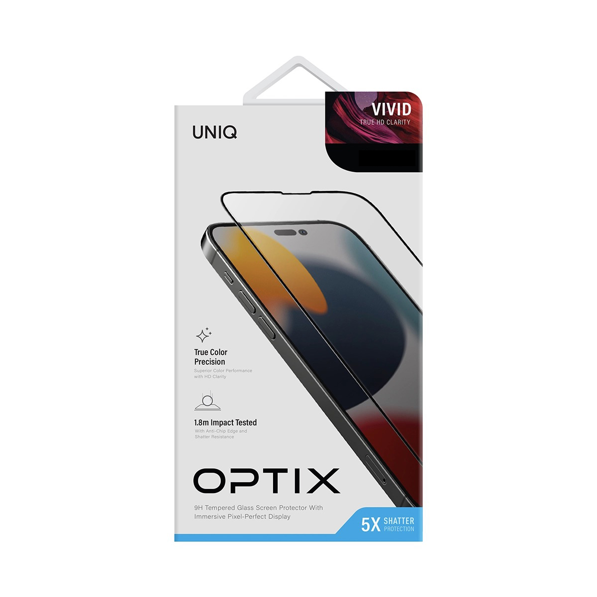 Foto 7 pulgar | Protector De Pantalla Para Iphone 14 Plus | Iphone 13 Pro Max Vivid De Optix