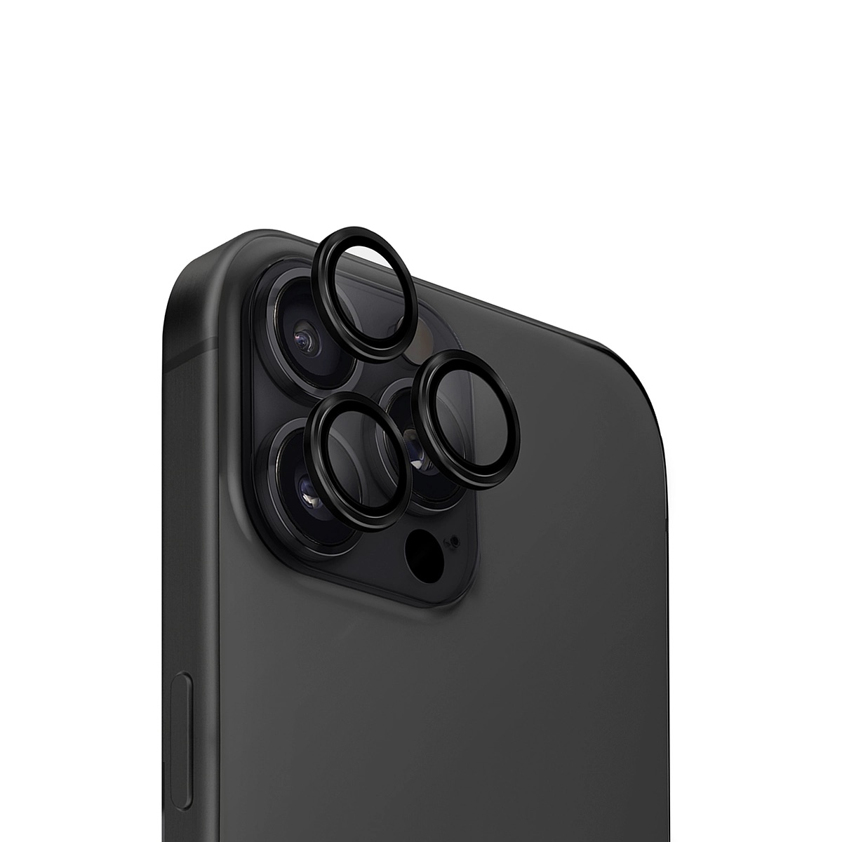 Foto 2 pulgar | Protector De Lentes Para Iphone 16 Pro | Iphone 16 Pro Max Midnight Aluguard De Optix