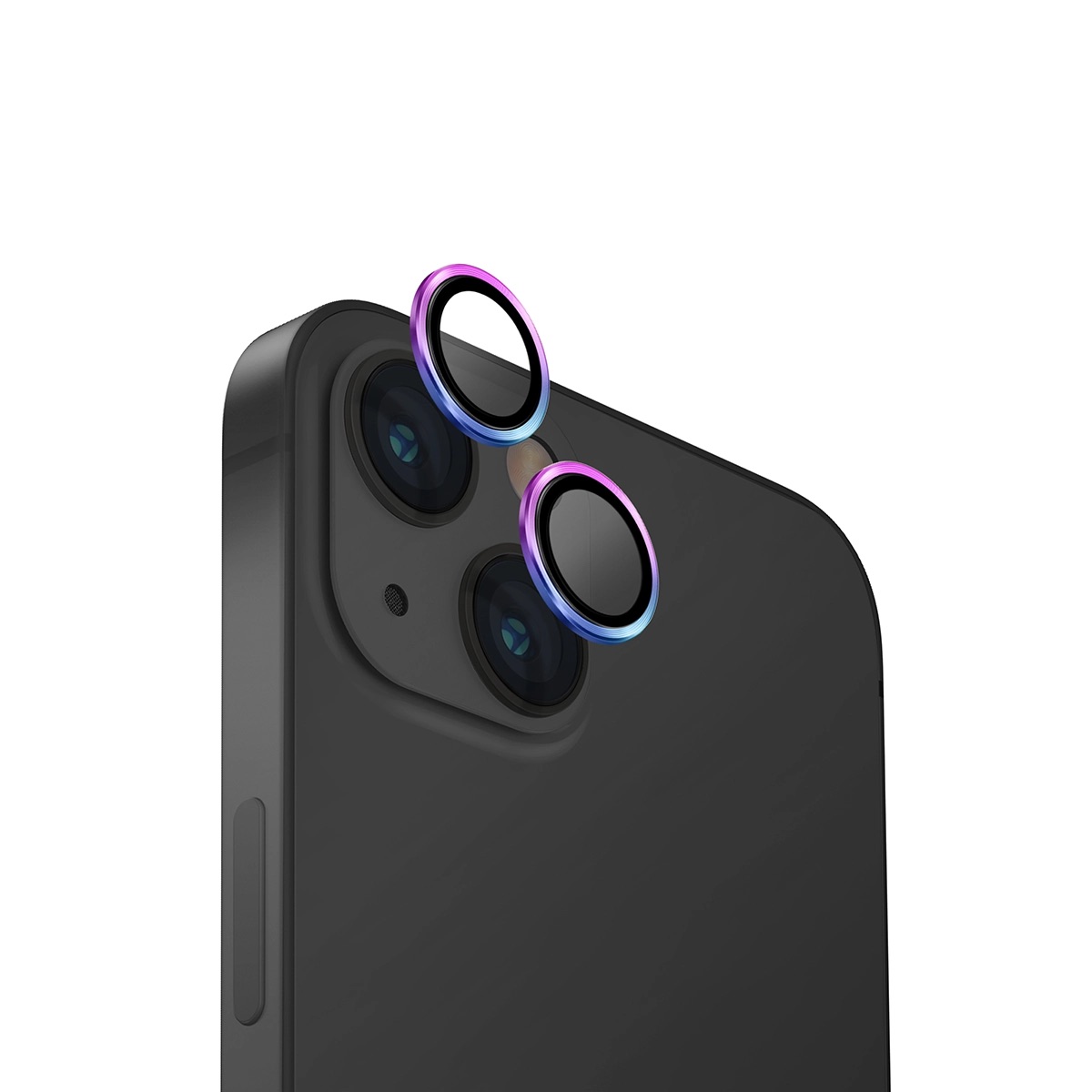 Foto 2 pulgar | Protector De Lentes Para Iphone 15 | Iphone 15 Plus Transparente | Tornasol Clear | Aluminium De Optix