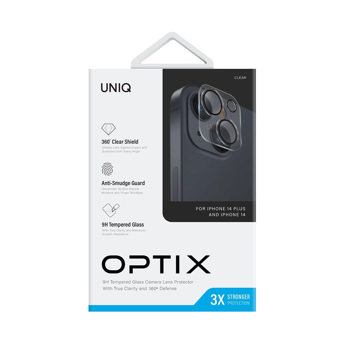 Foto 2 | Protector De Lentes Para Iphone 14 | Iphone 14 Plus Transparente Clear De Optix