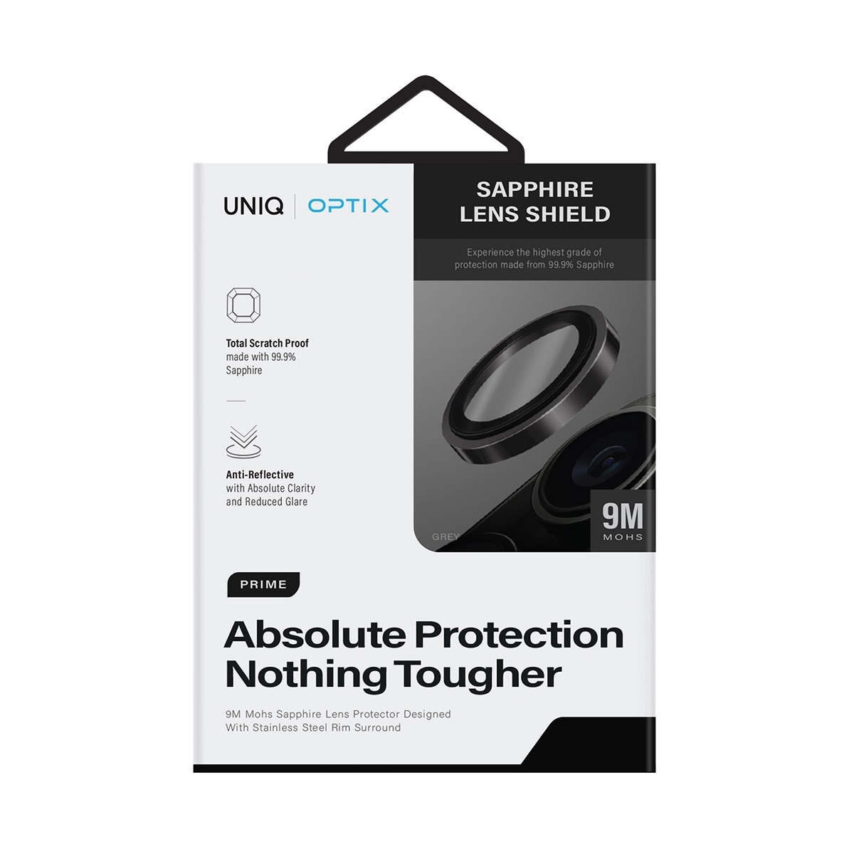 Foto 2 | Protector De Lentes Para Iphone 15 Pro Transparente | Gris Sapphire De Optix