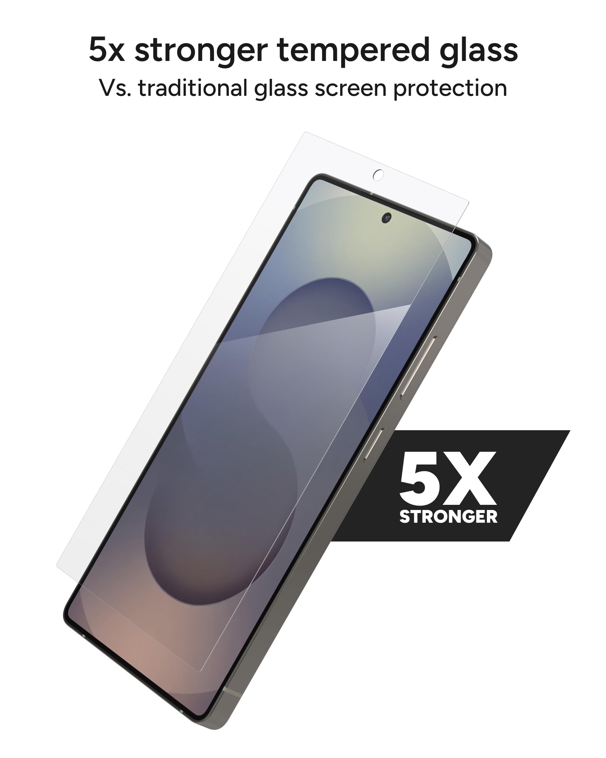 Foto 3 pulgar | Protector De Pantalla Zagg Glass Elite Para Samsung Galaxy S25 Ultra - Venta Internacional.