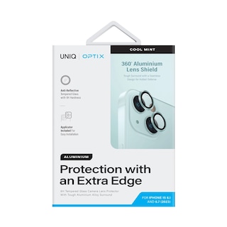 Foto 2 | Protector De Lentes Para Iphone 15 | Iphone 15 Plus Transparente | Aqua Clear | Aluminium De Optix