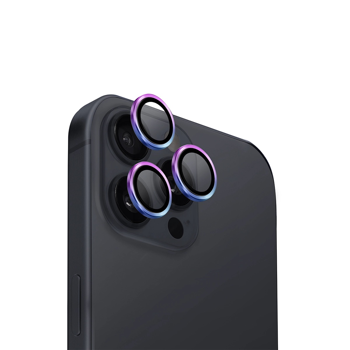 Foto 2 pulgar | Protector De Lentes Para Iphone 16 Pro | Iphone 16 Pro Max Tornasol Aluguard De Optix