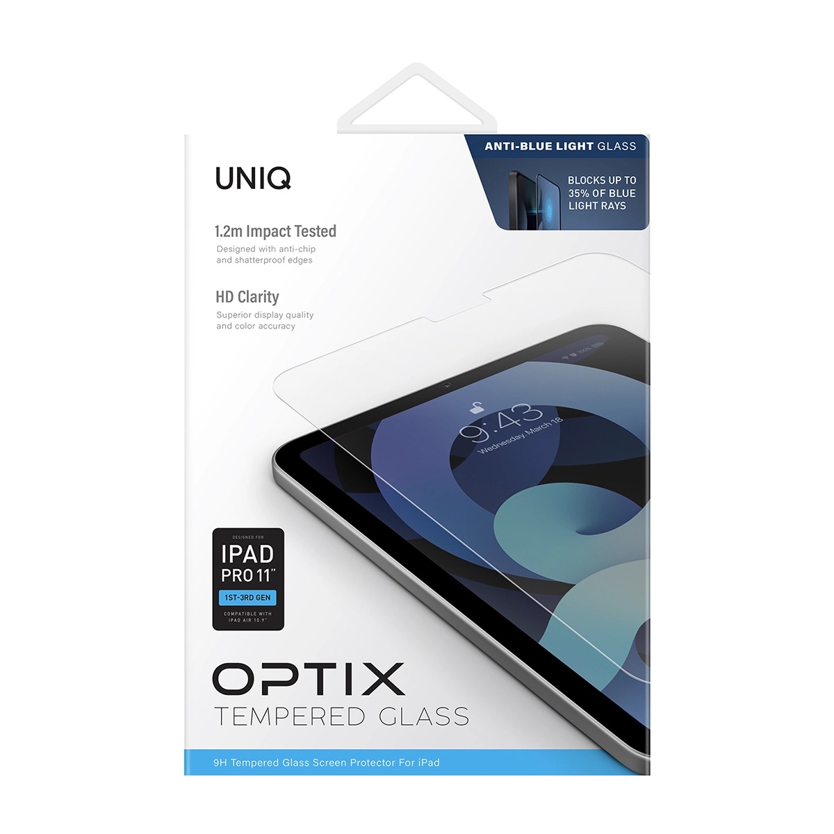 Foto 3 pulgar | Protector De Pantalla Para Ipad Air 10.9'' ( 5ª | 4ª Gen.) | Ipad Pro 11'' ( 4ª | 3ª Gen.) Visioncare | Anti