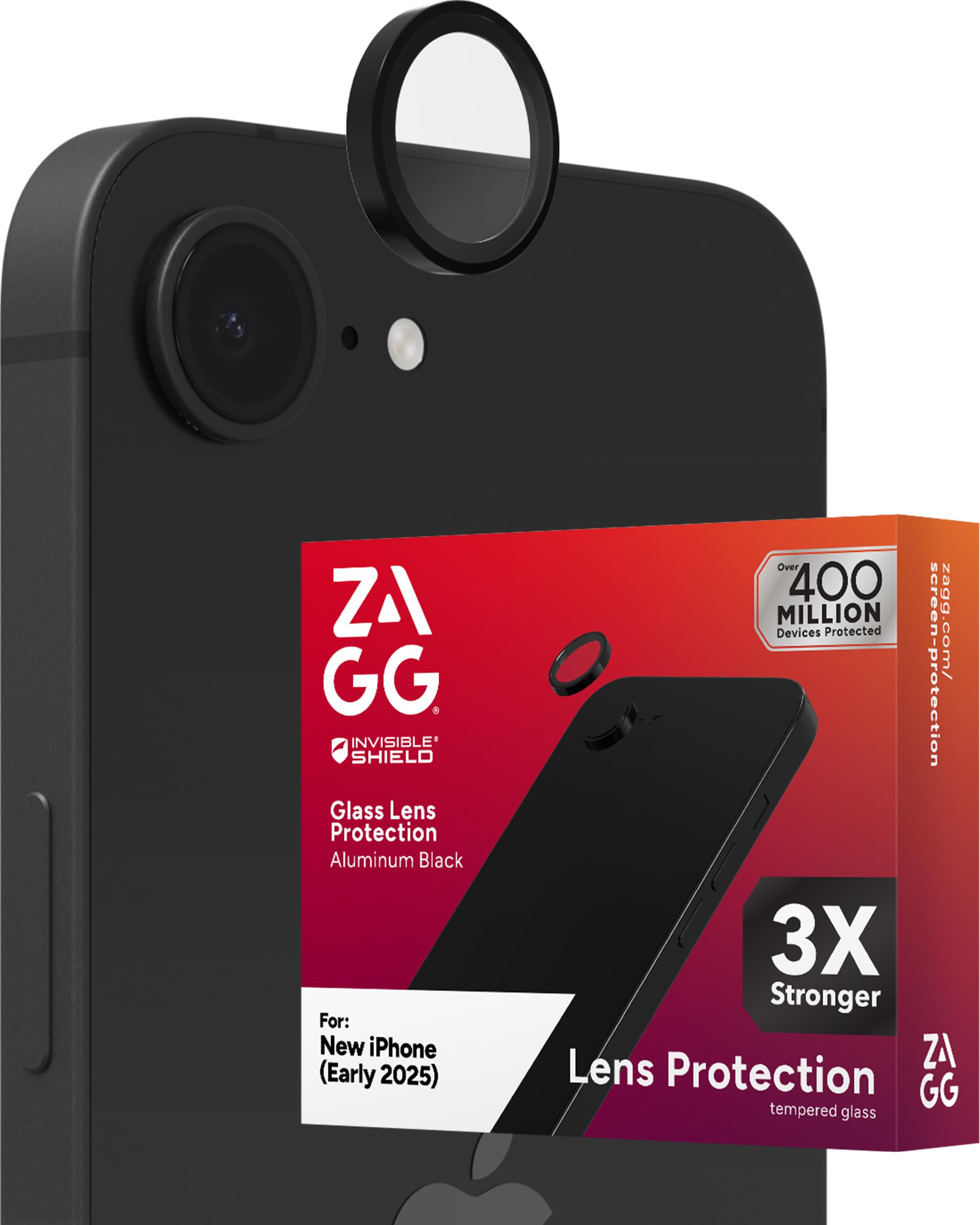 Foto 2 pulgar | Protector De Lente De Cámara Zagg Glass Elite Antirreflectante Para Iphone 16e - Venta Internacional.