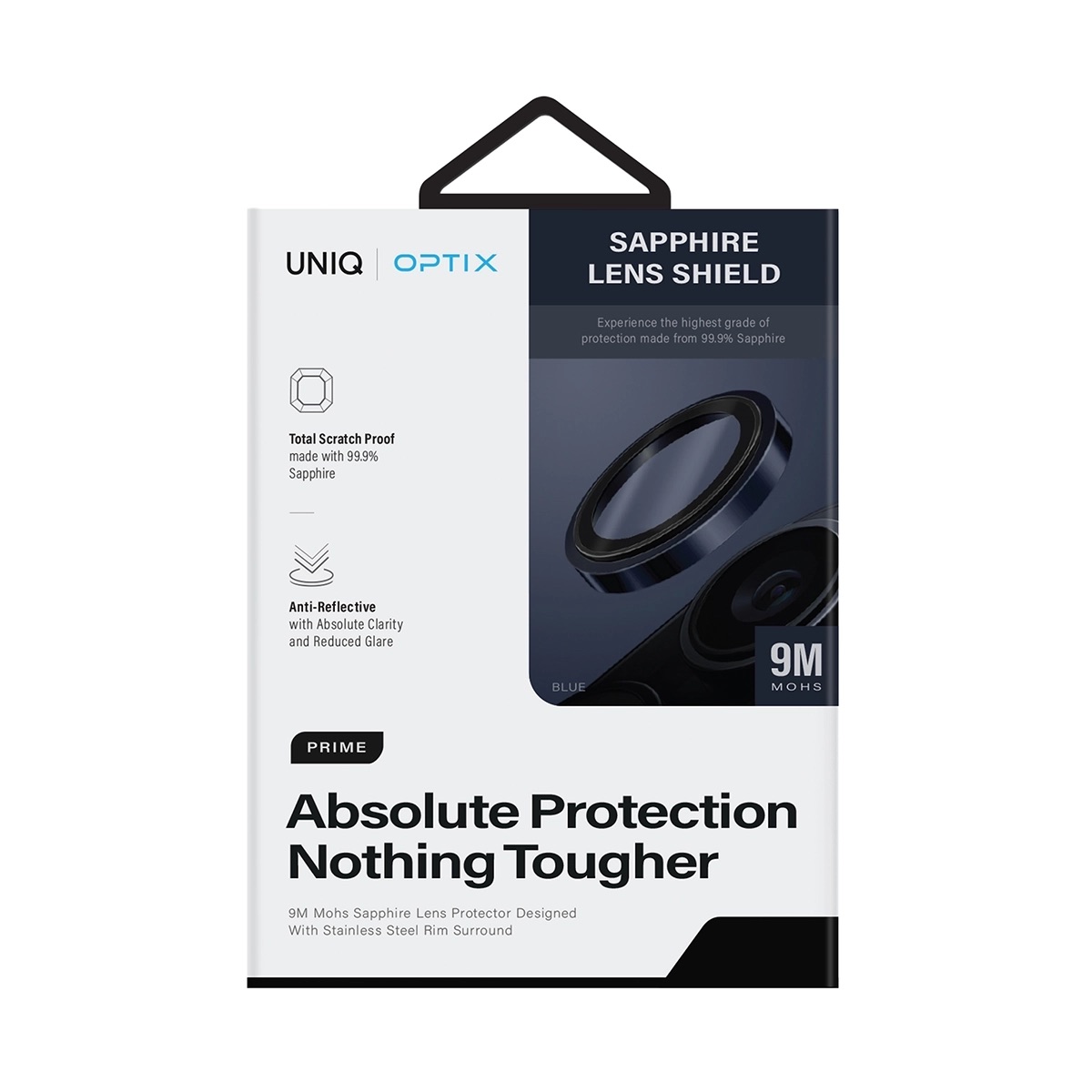 Foto 2 | Protector De Lentes Para Iphone 15 Pro Max Transparente | Azul Sapphire De Optix
