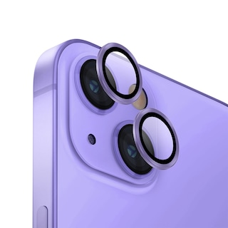 Foto 1 | Protector De Lentes Para Iphone 14 | Iphone 14 Plus Transparente | Lila Clear | Aluminium De Optix