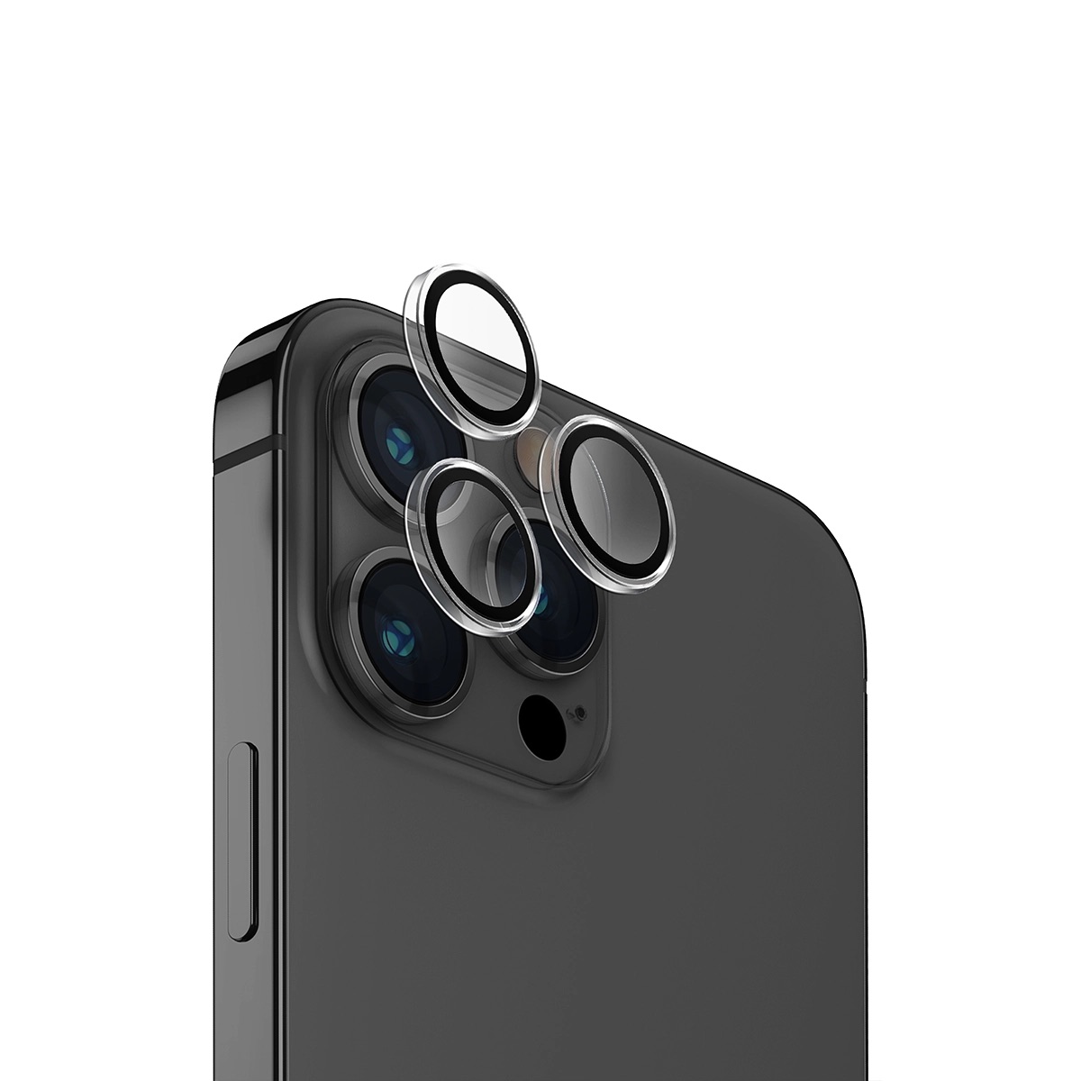 Foto 2 pulgar | Protector De Lentes Para Iphone 15 Pro Transparente Clear De Optix