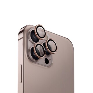 Foto 1 | Protector De Lentes Para Iphone 16 Pro | Iphone 16 Pro Max Taupe Dorado Aluguard De Optix
